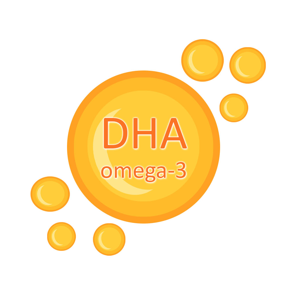 DHA je jednou z dôležitých omega-3 mastných kyselín