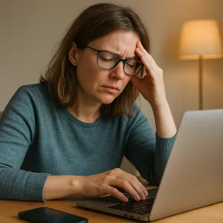 Digitaler Stress: Wie Bildschirmzeit deine Gesundheit ab 30 beeinflusst
