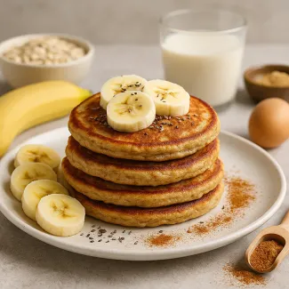 Recept za prebavo prijazne bananine palačinke po 30. letu