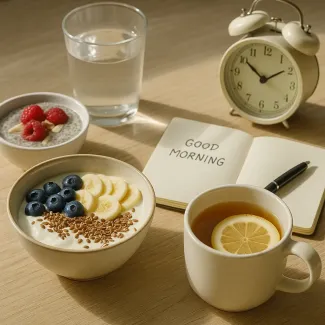 Morning wake‑up routines for better health after 40