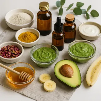 Natural Skin Care with Oils & Masks: Radiant Glow Without Chemicals