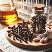 How cloves help increase the effects of an antibiotic?